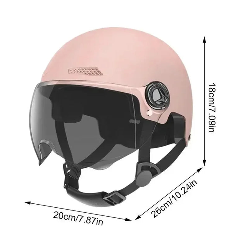 Motorcycle Helmet for Men Women Classic Retro Scooter Half Helmet Ultralight Cycling Helmet MTB Bike Bicycle Motorcycle