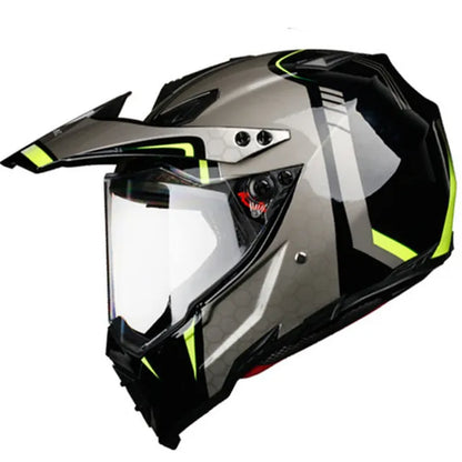 DOT Classic Motocross Atv Mtb with Lens Motorcycle Downhill Helmet Fuera De La Carretera Casco