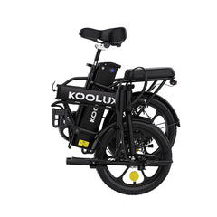 KOOLUX BK5S Folding E-Bike, 16" x 3.0 Tires, 250W Motor