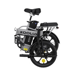 KOOLUX BK5S Folding E-Bike, 16" x 3.0 Tires, 250W Motor