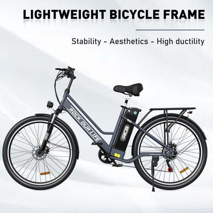 LavishApe RCB RK8S E-Bike, leichter Fahrradrahmen für Stabilität und Langlebigkeit.