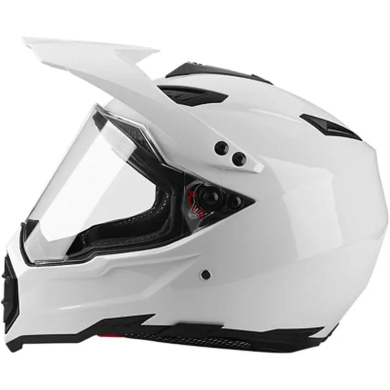 DOT Classic Motocross Atv Mtb with Lens Motorcycle Downhill Helmet Fuera De La Carretera Casco