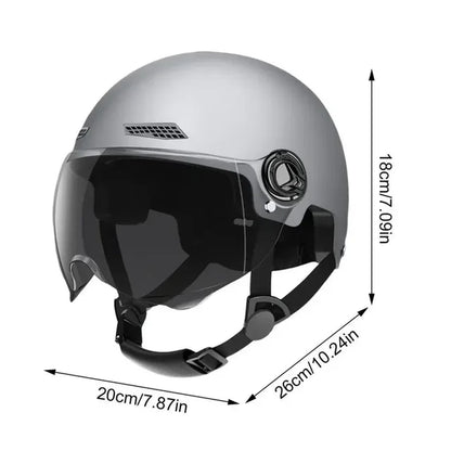 Motorcycle Helmet for Men Women Classic Retro Scooter Half Helmet Ultralight Cycling Helmet MTB Bike Bicycle Motorcycle