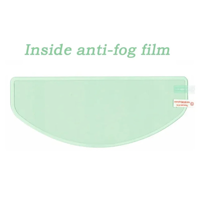 Universal Motorcycle Helmet Anti-Fog Film and Rainproof Film Durable Nano Coating Sticker Film Helmet Accessories