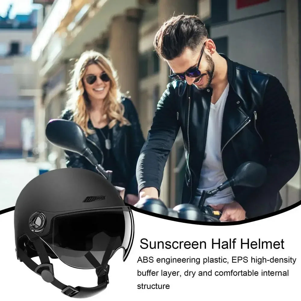 Ultralight Classic Motorcycle Helmet Retro Scooter Half Helmet Men Women Cycling Helmet MTB Road Bike Bicycle Motorcycle