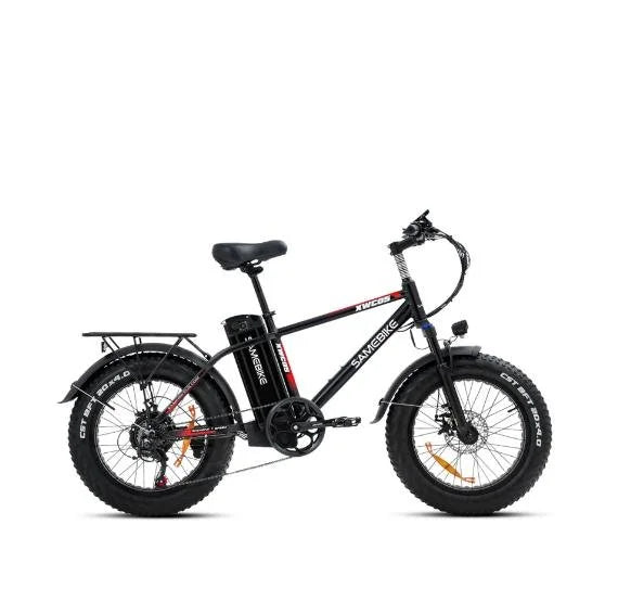 Samebike XWC05 48V 750W Elektrofahrrad - Seitenansicht komplett