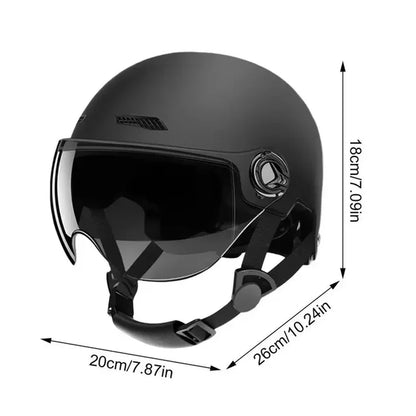 Motorcycle Helmet for Men Women Classic Retro Scooter Half Helmet Ultralight Cycling Helmet MTB Bike Bicycle Motorcycle