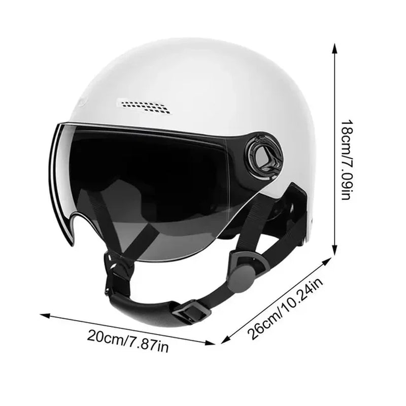 Motorcycle Helmet for Men Women Classic Retro Scooter Half Helmet Ultralight Cycling Helmet MTB Bike Bicycle Motorcycle