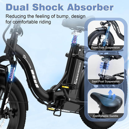 LavishApe Evercross EK6 mit Dual Shock Absorber für maximalen Komfort.