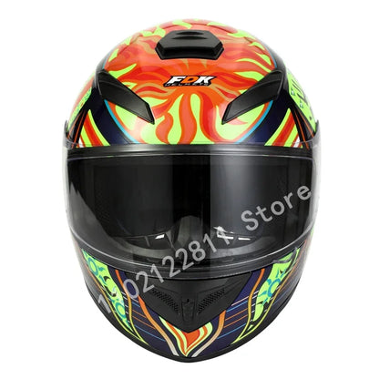 FDK Five Continents Motorcycle Helmet Full Face Racing Helmet DOT Approved Helmet Cascos De Moto off Road Motocross