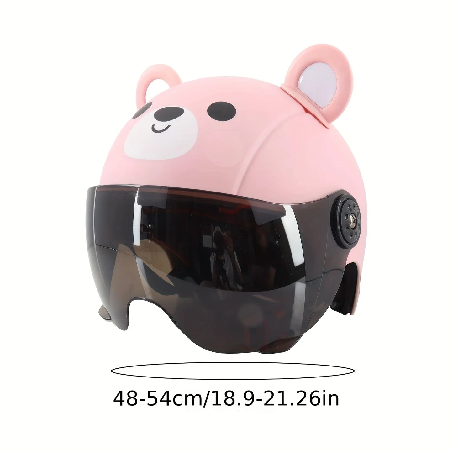 Child Riding Helmet Adjustable Adorable Appearance Ultra-Light Shock Absorbing ABS Toddler Skateboard Bike Safety Helmet for Kid