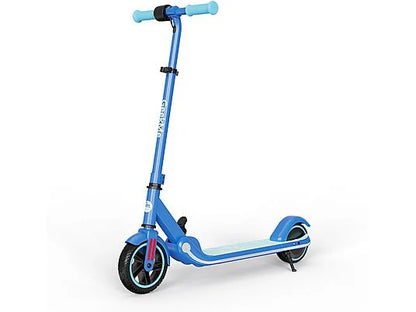 G11 Kid E-Scooter in Blau, seitliche Frontansicht