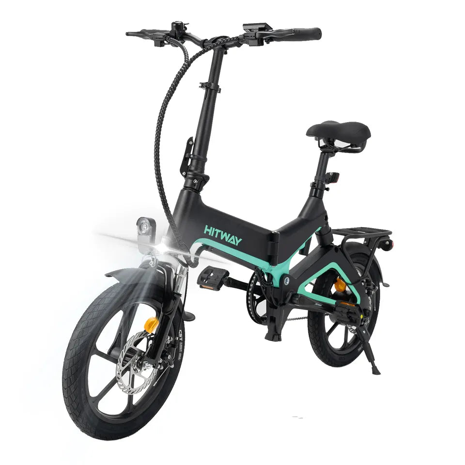 HITWAY BK2 Folding E-Bike - 250W motor, 25km/h, 16 inches