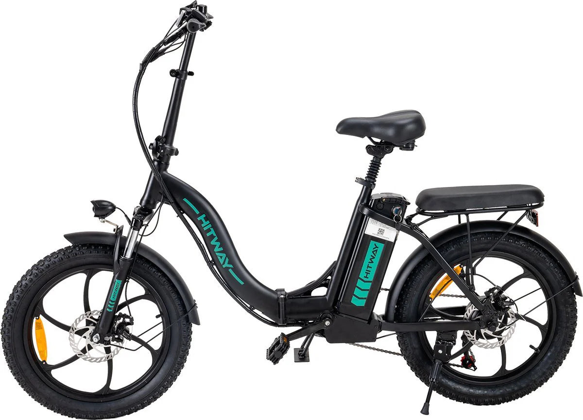 KOOLUX KL-BK6S Faltbares E-Bike mit einer Reichweite von bis zu 80 km, ideal für Pendler und lange Fahrten