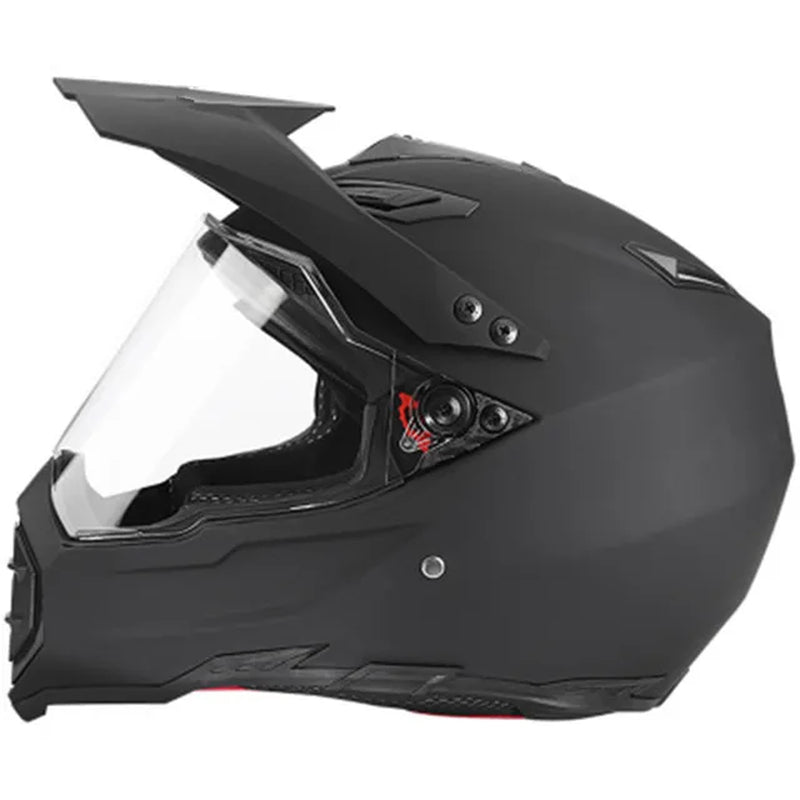 DOT Classic Motocross Atv Mtb with Lens Motorcycle Downhill Helmet Fuera De La Carretera Casco