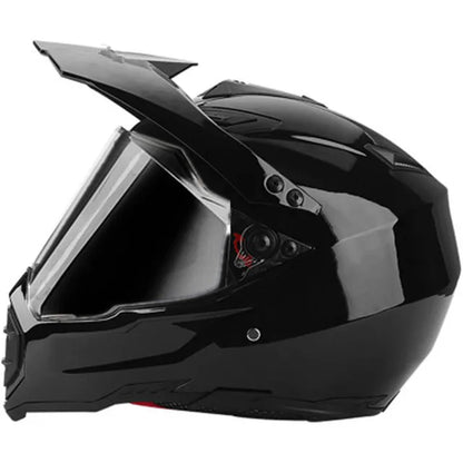 DOT Classic Motocross Atv Mtb with Lens Motorcycle Downhill Helmet Fuera De La Carretera Casco