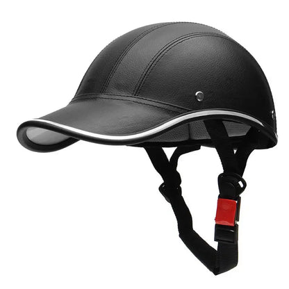 2024 New Baseball Cap Style Motorcycle Half Helmet Safety Hard Hat Half Face Helmet Vintage Summer Cap Safety Hard Hat