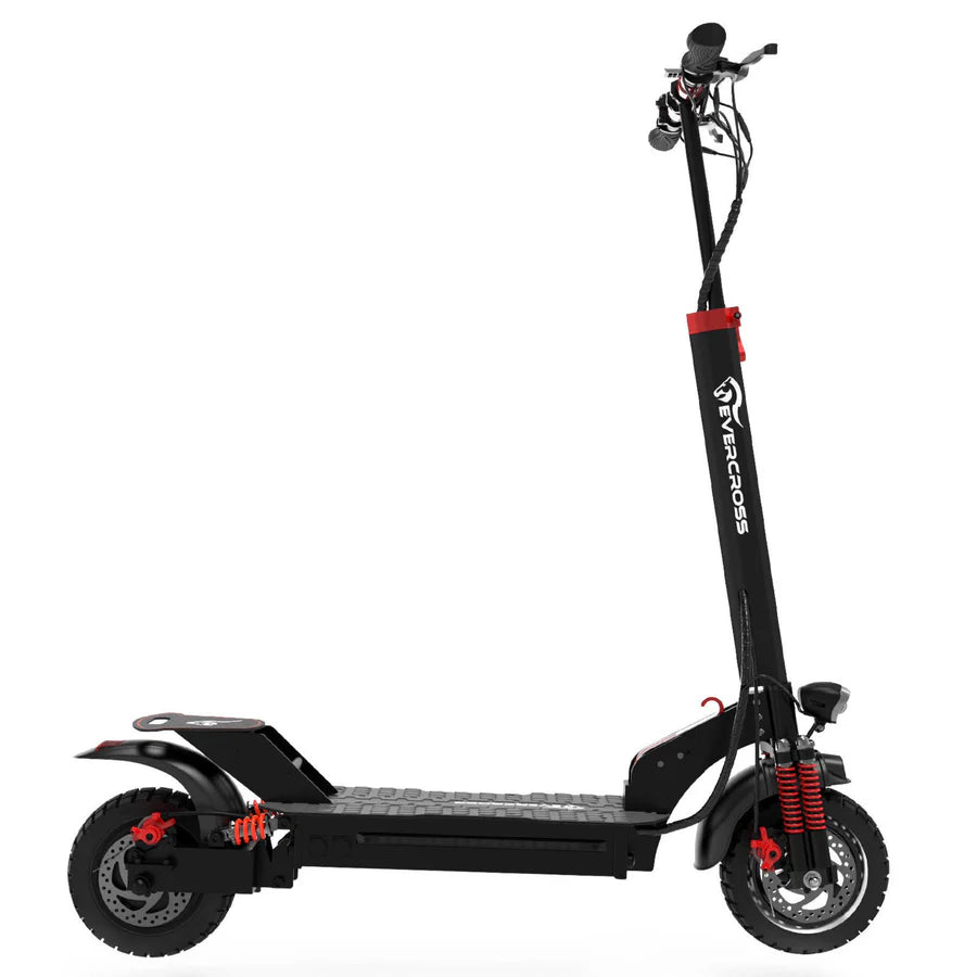 Evercross H7-HB24Max E-Scooter in voller Ansicht, optimal für Offroad- und Stadtfahrten