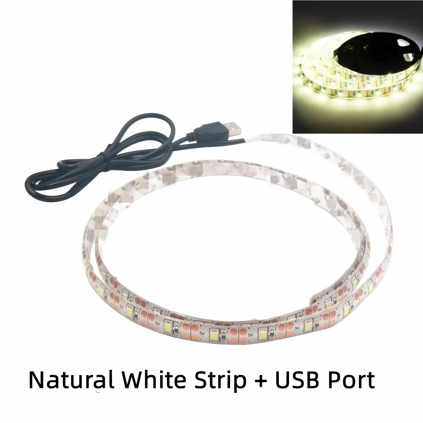 USB LED Streifen – 2835 LED, Mehrere Farben & USB-Anschluss, 1-5 Meter