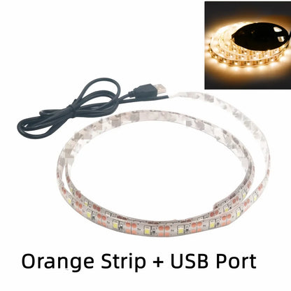 USB LED Streifen – 2835 LED, Mehrere Farben & USB-Anschluss, 1-5 Meter