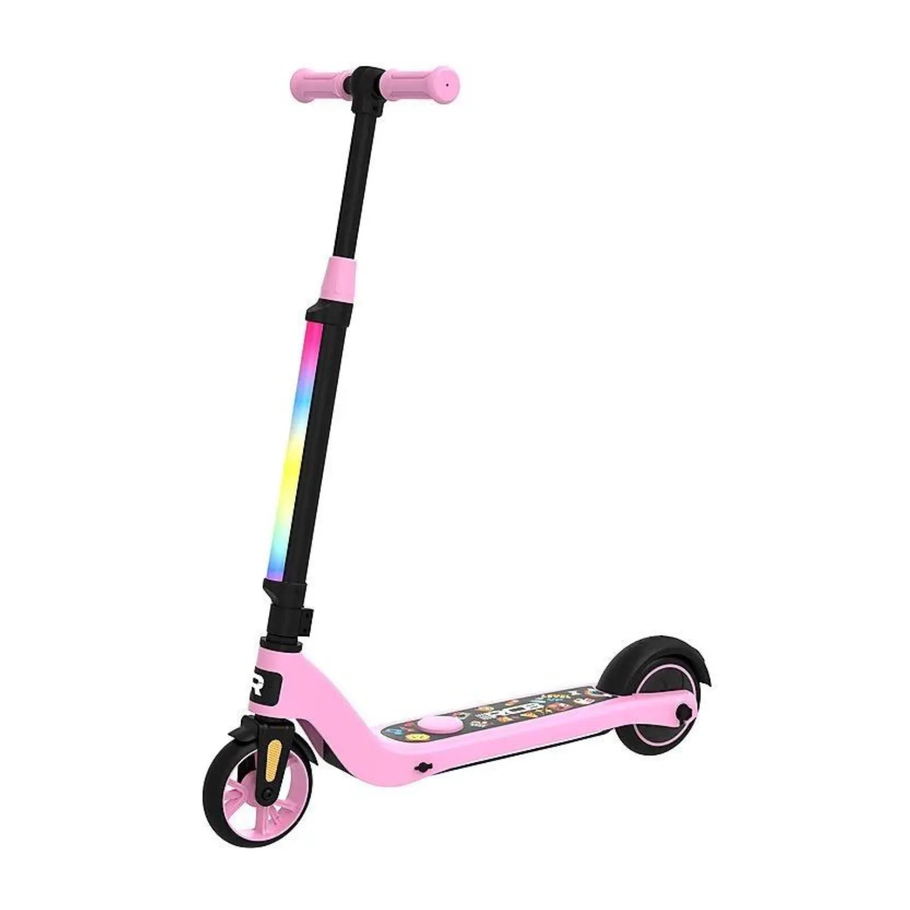 R3X Electric Kid Scooter in Pink, Frontalansicht